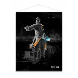 WATCH DOGS AIDEN PEARCE WALLSCROLL