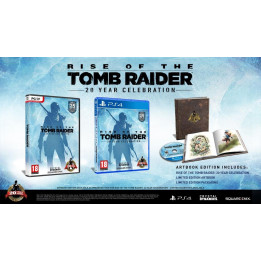 Coperta RISE OF THE TOMB RAIDER 20 YEAR CELEBRATION ARTBOOK EDITION - PS4