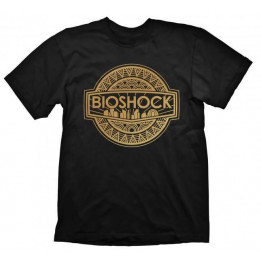 BIOSHOCK INFINITE GOLDEN LOGO TSHIRT XXL